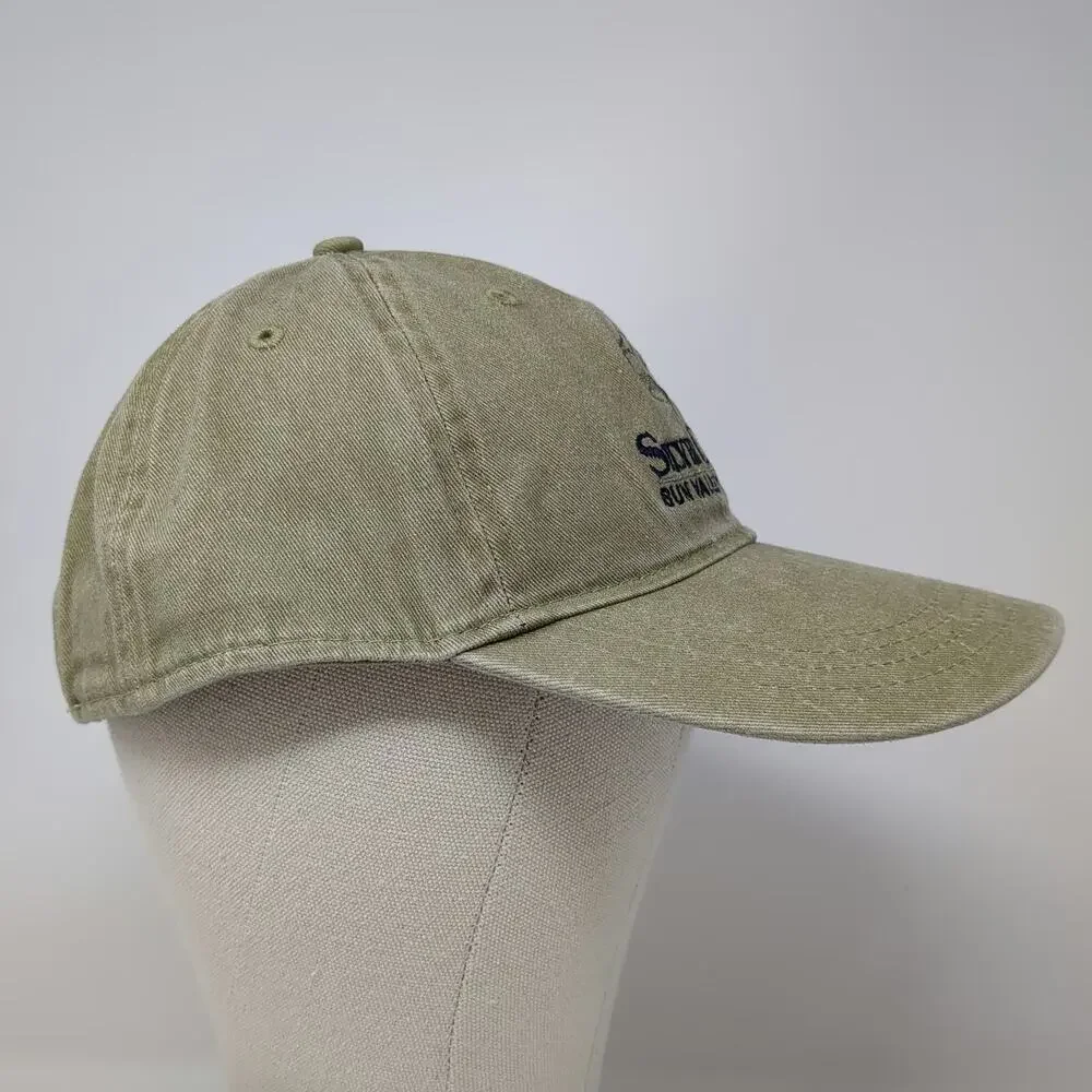 Ouray Sportswear Baseball Cap Beige One Size Sun Valley Idaho Silver Creek Hat
